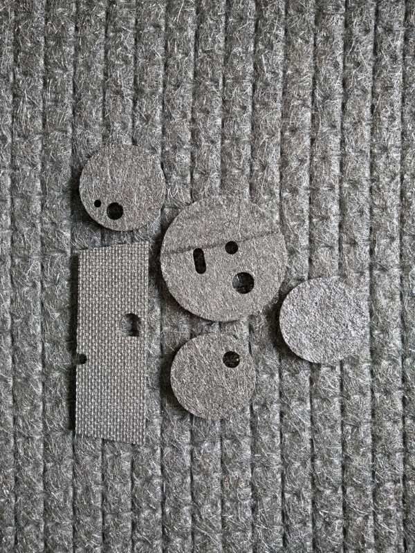 烧结毡使用时各层在高温下有何转变？？？？？